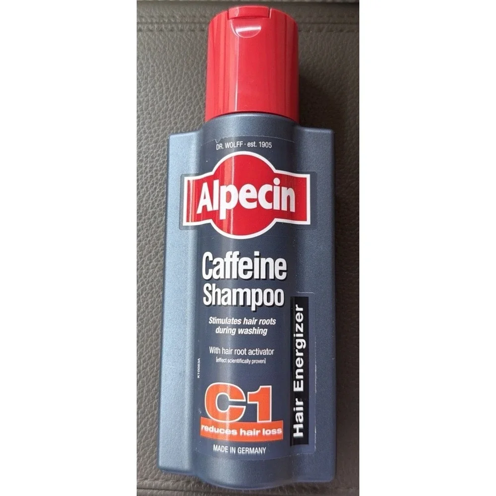 Alpecin Caffeine Shampoo C1 reduces Hair Loss & Stimulates Hair Roots 250 ml